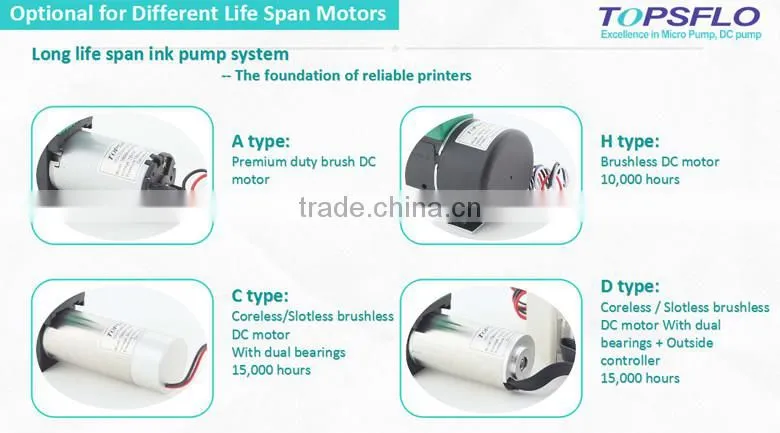 12V 24V DC Micro Diaphragm inks and printing transfer pump
