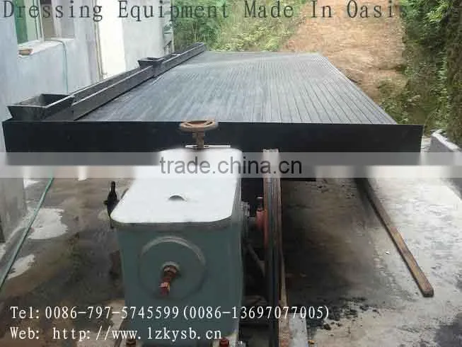 Gold machine/Shaking Table / tungsten equipment/tin mine machinery
