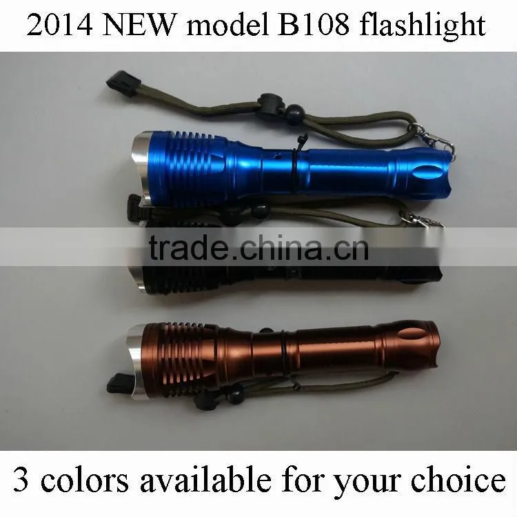 18650 battery LED flashlight rechargeable zoom flashlight led flashlight torch