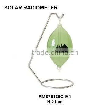hot sale crookes radiometer with amber base RMS0816TA