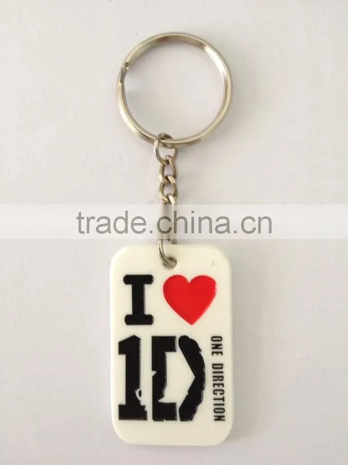 Cheap Personalized Acrylic cute fashion Silicone keychains