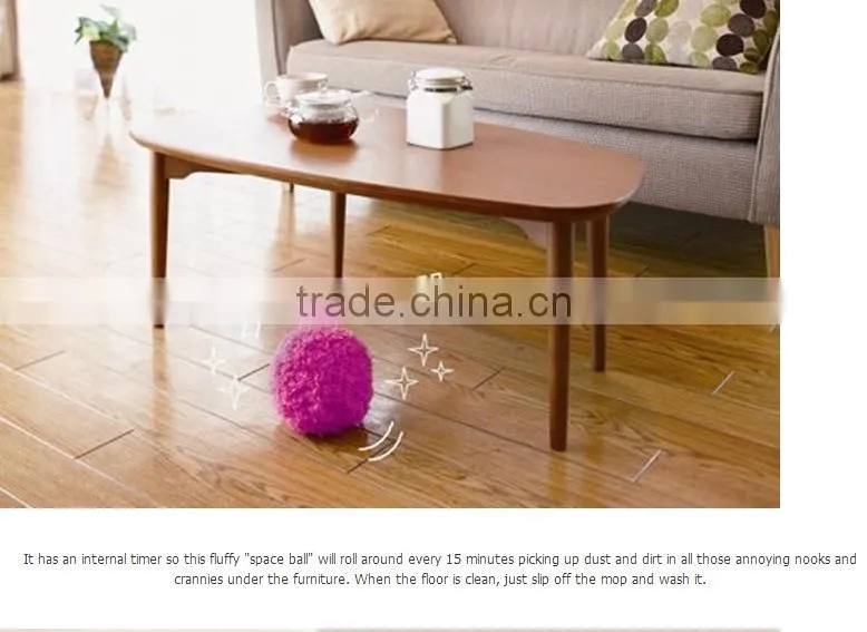 Creative Trending Automatic Robotic Microfiber Mop Ball, House Cleansing Vacuum, Pet Toy Ball, Robot Cleansing Ball