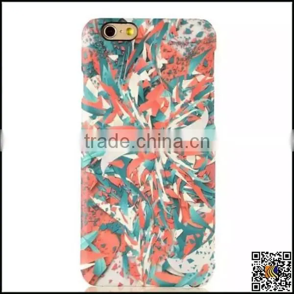 Hot Sale For iPhone 6s Back Cover Case Hard PC Kaleidoscope Pattern Protective Case,3D case for iphone