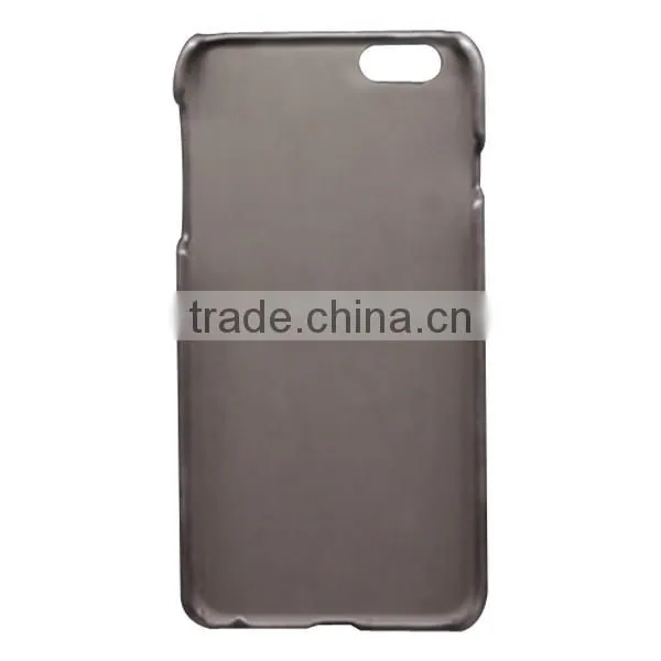2017 Custom Real Leather Hard Phone Shell, With Card Slot Wallet Back Cover For iPhone6&7