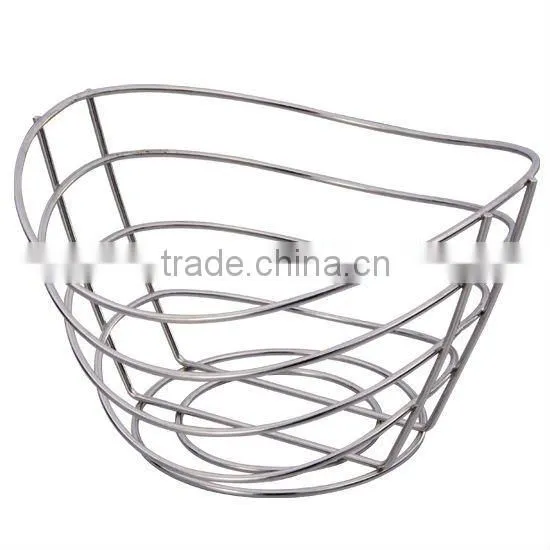 Metal wire fruit holder basket