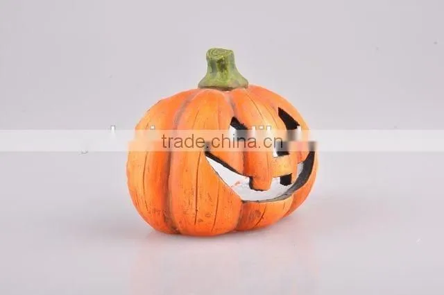 Pumpkin Candle Holder Ceramic Artware/Home Decoration Halloween Candlestick