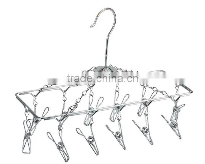 stainless steel clothes hanger