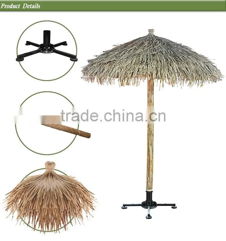 High quality good flexibility thatch roofing for Decorations_ GreenShip