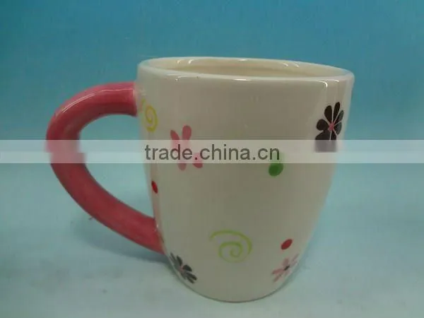 April new arrival ceramic icecream cup
