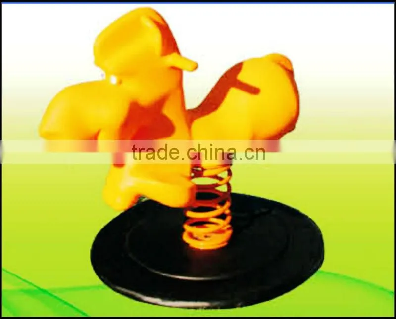(HC-16702)2013 HIGH QUALITY COMMERCIAL PLASTIC TOY ROCKING HORSE