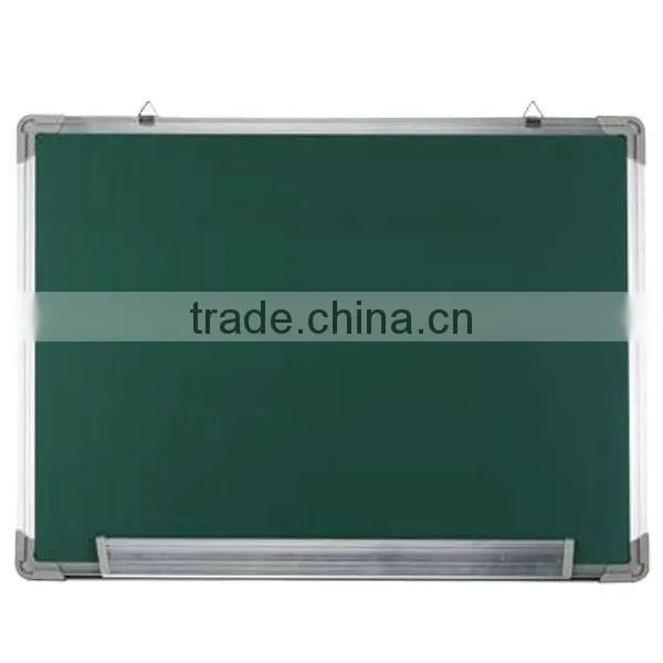 2013 hot selling magnetic shcool green board with aluminium frame