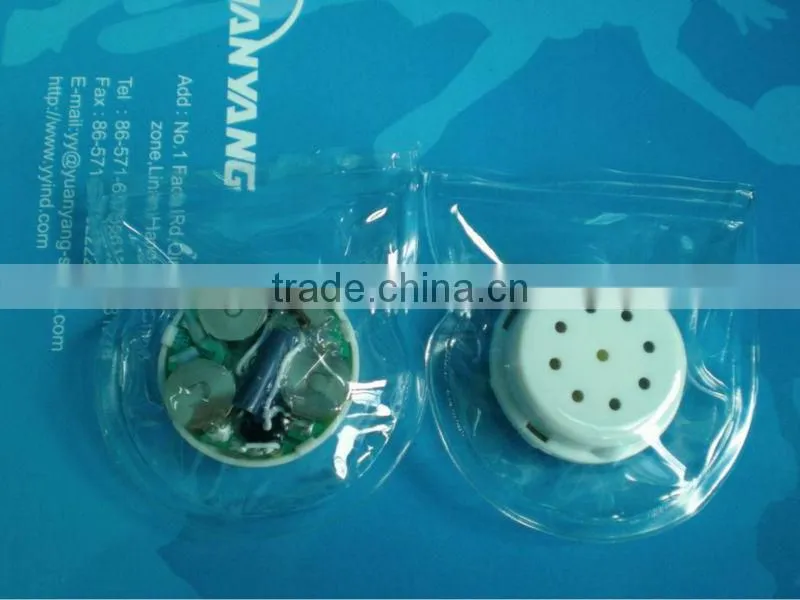 water-proof recording module for clothes,T-skirt,pants or others