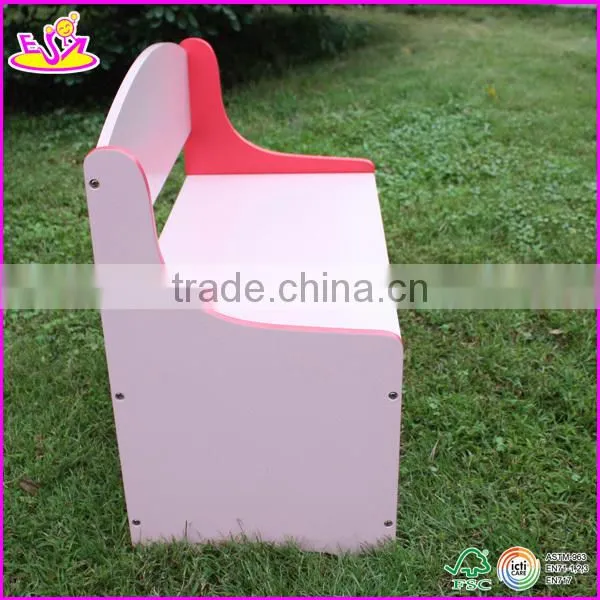 Hot new product for 2015 wooden home storage box for kids,cheap children home storage box,home folding chair storage box W08C013