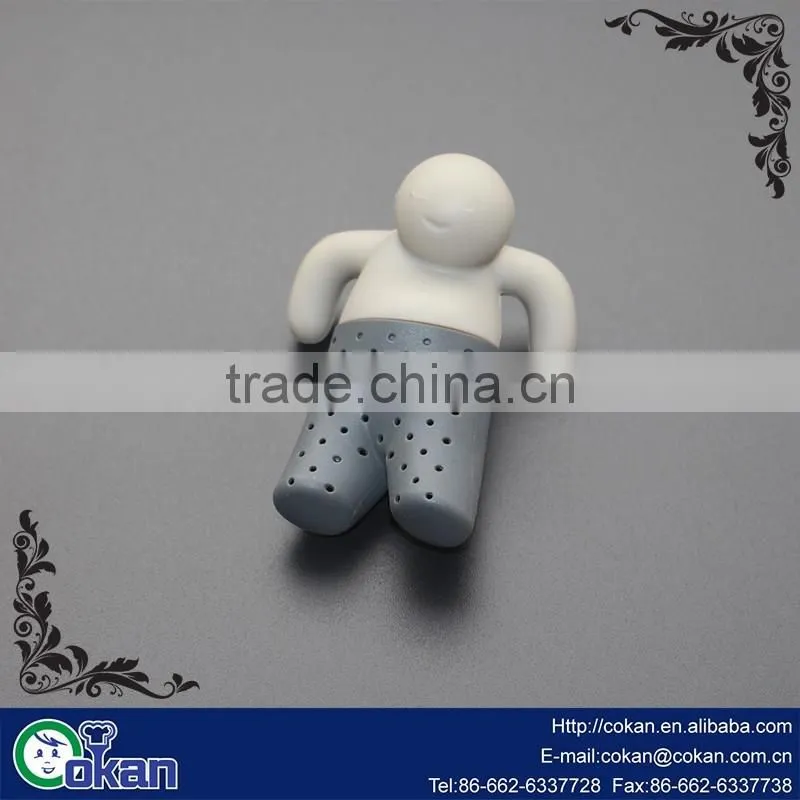 Funny Silicone Mr. tea infuser/ Tea Device CK-TI181