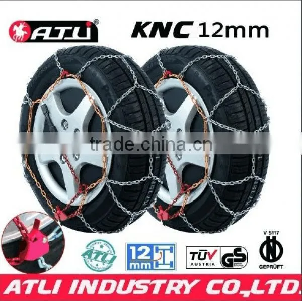ATLI KN12mm steel zinc plated snow tire chains tyre chain anti skid chain