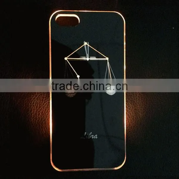 Aluminium case for iphone led lights