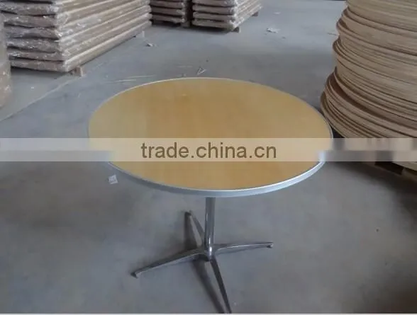 High Quality 6ft Plywood Folding Table with iron suppport popular in New Zealand for sale