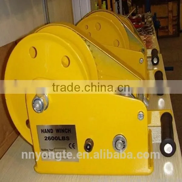 Auto Locking Manual Operating Winches
