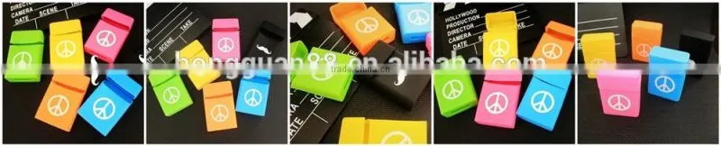 New arrival customized 20 pack silicone cigarette case with OEM service available