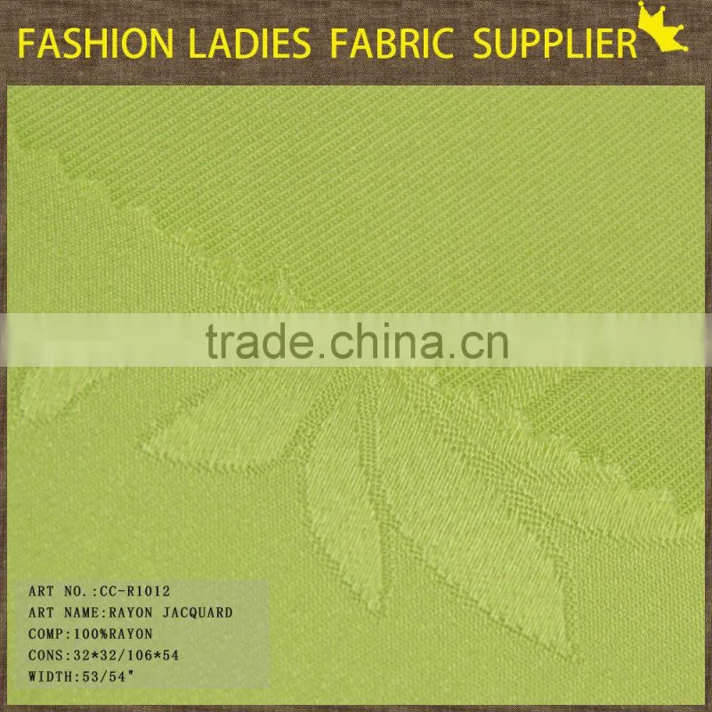 rayon/ viscose garment fabric