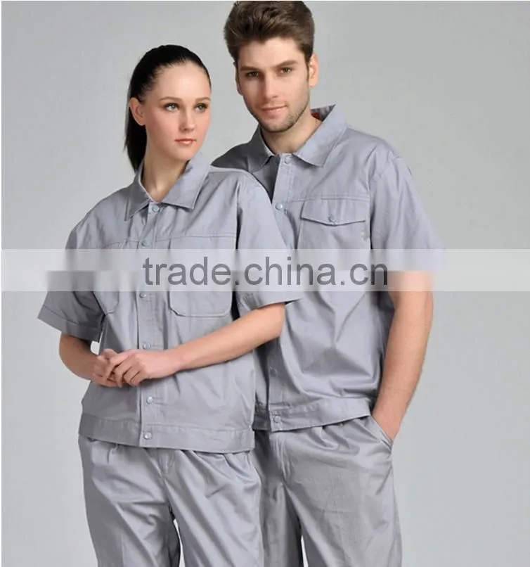 Wholesale Best quality Worker Uniform 100 % Cotton or Poly Cotton Blended