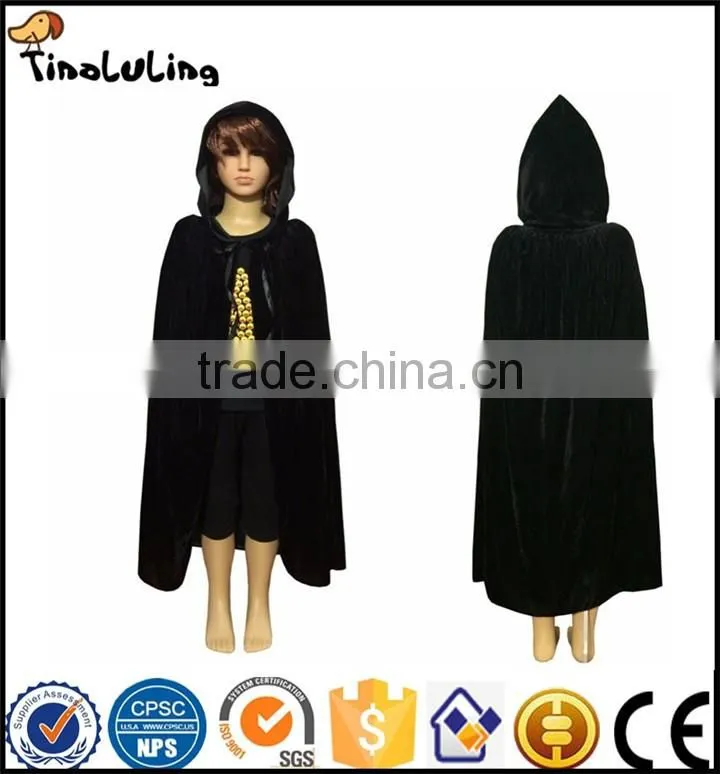 High-grade gold velvet Halloween large cloak animation stage costumes