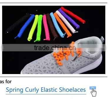 Brown No Tie Stretch Shoelaces - Untied Flat Elastic NO-TIE Shoelaces For Disabled with Special Need - 10 Colors