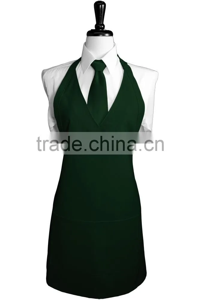 Wholesale Solid color cotton cheap aluminized fireproof apron