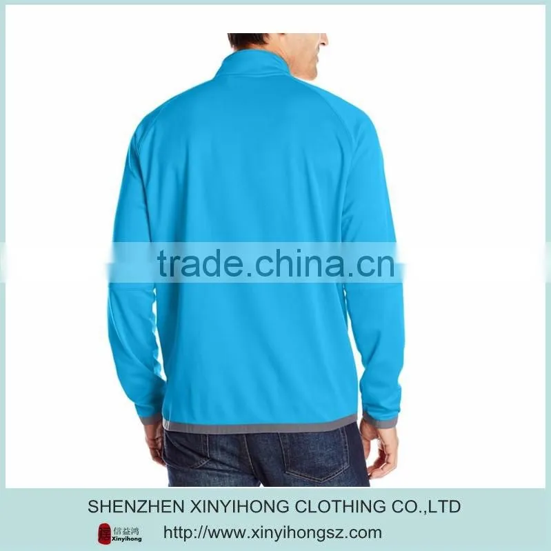 custom quarter-zip closure mens sweatshirt with your logo
