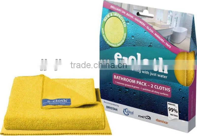 Super absorbent microfiber floor cleaning cloth