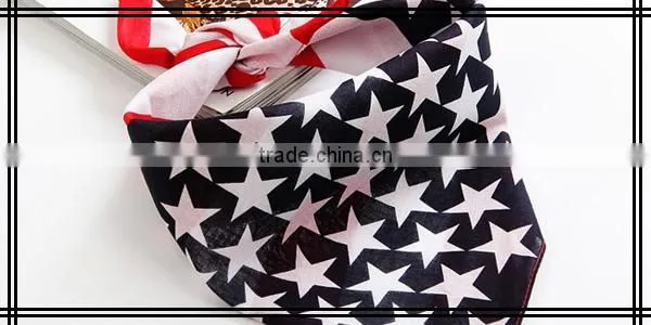 Fashion Flag Printing Cotton Sports Handkerchiefs