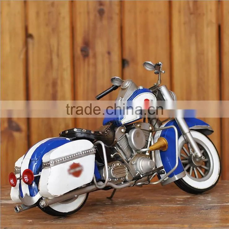 Birthday Christmas Decoration Gift Hand Made Metal Art Motorcycle Model Crafts