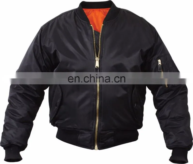 vintage zip up classic bomber jacket High quality jacket