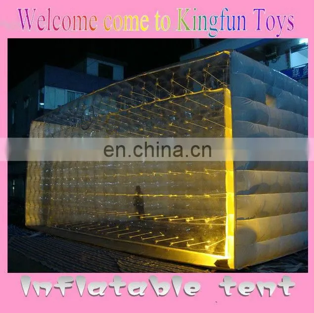 Lighting movable inflatable office pod
