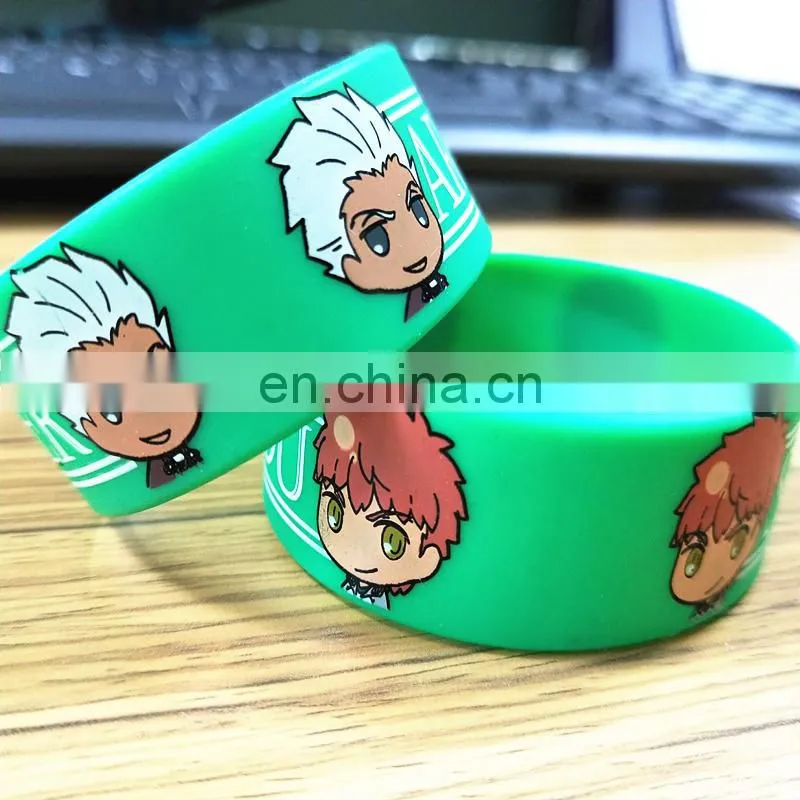 Free silicone bangles with cat picture