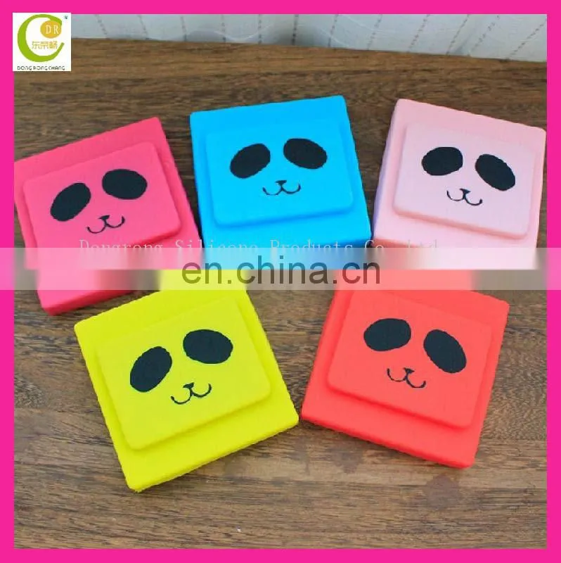 Europe CE standard factory new coming excellent design panda face silicone emergency switch cover