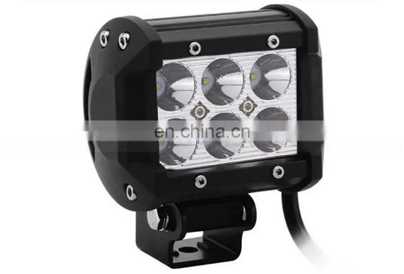 4 inch Truck Motorcycle Boat Tractor 18W LED Work Light Bar Flood Spot Light