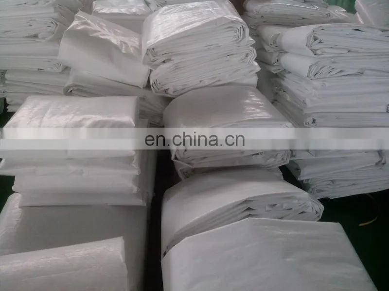 WHITE HEAVY DUTY TARPAULIN, PE CANVAS, KOREA STANDARD