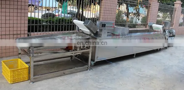 Leaf vegetable cutting machine/cabbage lettuce ozone washing machine/leaf vegetable washing processing line
