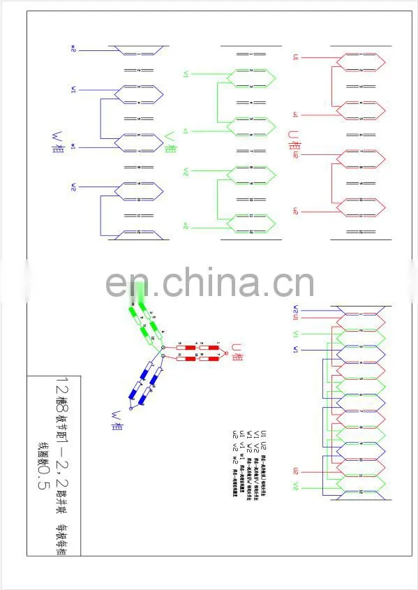 130mm generator stator winding rotor stators lamination for bldc motor