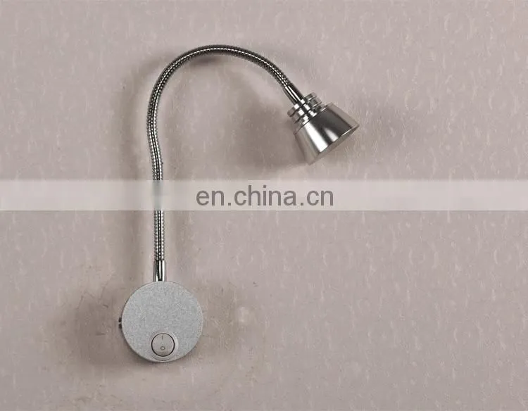 Simple Design 59*21mm Wall Led Lamp With Different Length Hose Space Saving Wall Mounted Led Bed Lamp Eye Protected Lamp