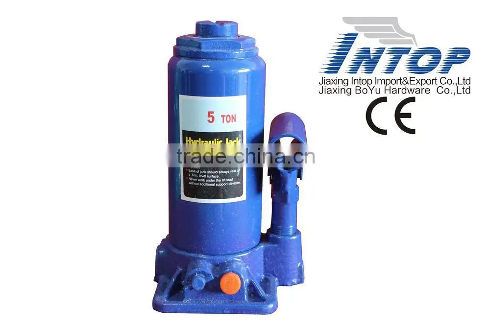 High quality good sell hydraulic bottle jack 5T for car repairing