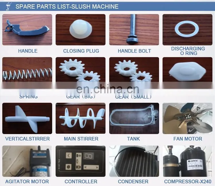Portable High Quality Cheap Ice Slush Machines Big Size Machine For Sale
