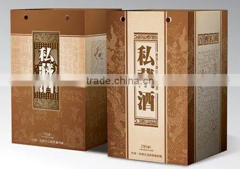 high quality wine packaging box