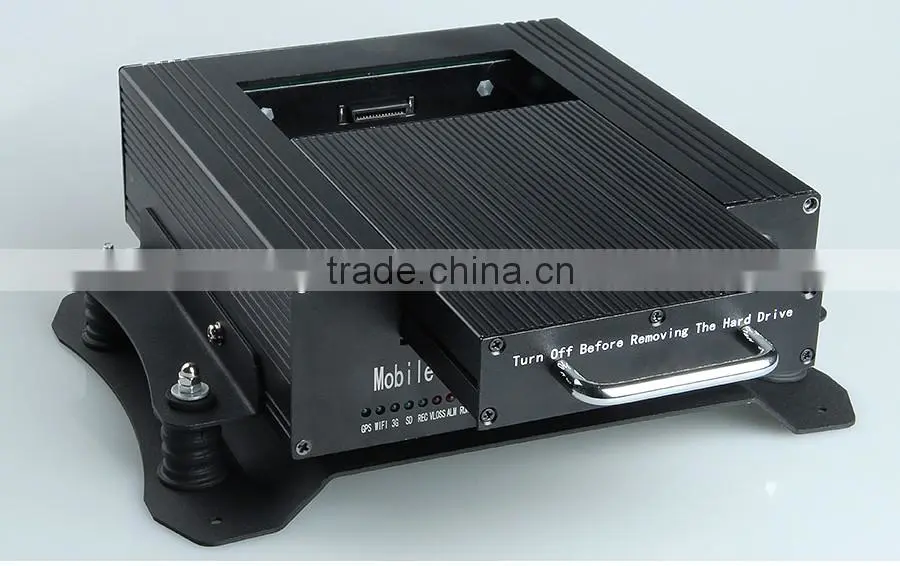 720p 4ch vehicle blackbox dvr g-sensor i/o cycle recording automotive recorder mobile dvt h 264