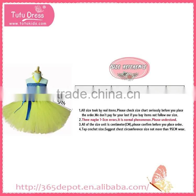 Halter top light yellow ballet dress with blue ribbon gauze dress halloween costume