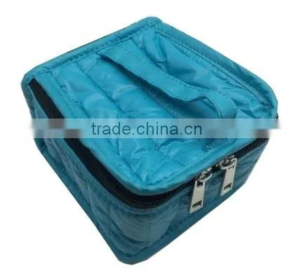 16 bottles oil cloth essential oil carrying case,soft essential oil carry bag case to hold 15ml bottle,essential oil holder case