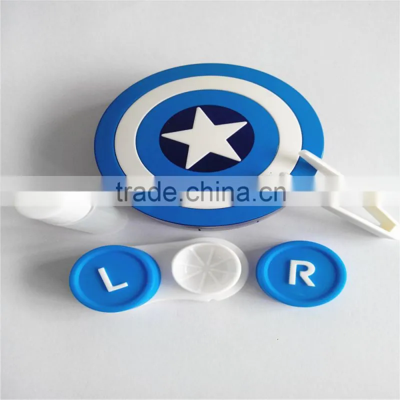 contact lens solution case & contact lens mate box