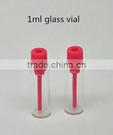 1ml tubular glass sample vial for perfume