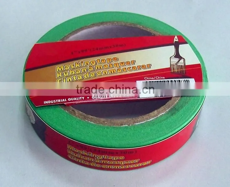 Masking Tape paper 24MM*30M Customized Size and Color OEM LOGO Printed